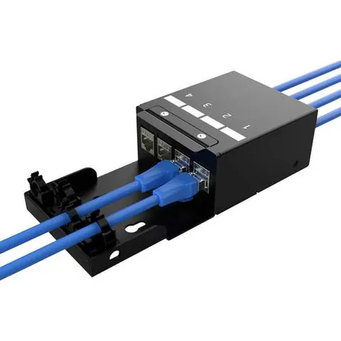 DIGITUS Konsolidierungspunkt-Box 4Ports Keystone Module – Bild 2