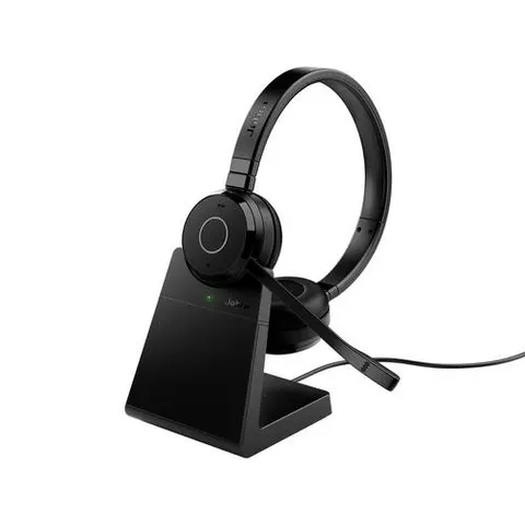 Jabra Evolve 65 TE MS Stereo Headset On-Ear – Schwarz – Bild 2