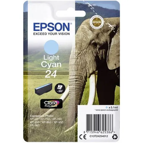 Epson 24 (C13T24254012) - Hellcyan - Druckerpatrone – 625386 – Bild 3