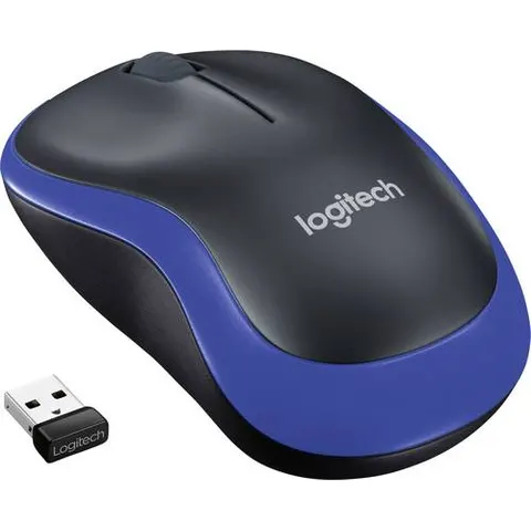 Logitech Wireless Mouse M185 blue – Grau – Bild 2