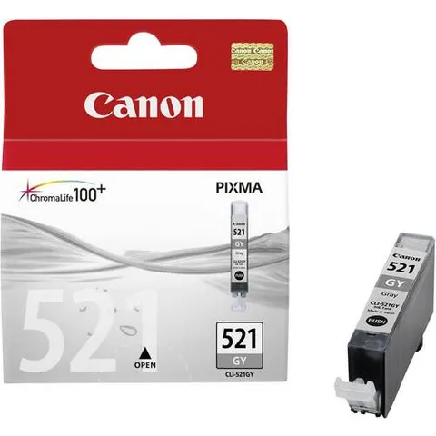 Canon Tinte grau CLI-521GY – Bild 2