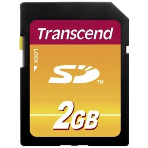 SD Card 2GB Transcend – Bild 2