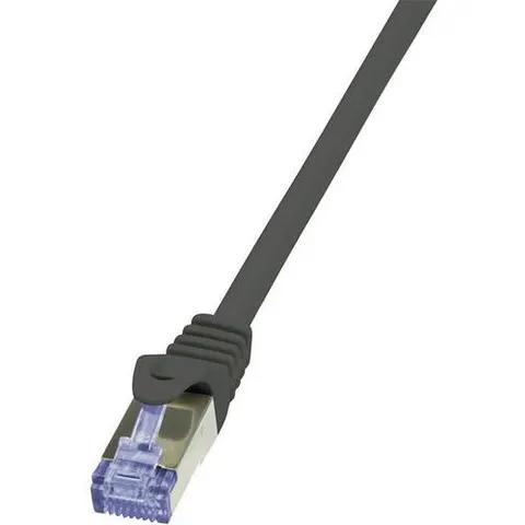 LogiLink Patchkabel, Kat. 6A, S/FTP, 1,5 m, schwarz – Bild 2
