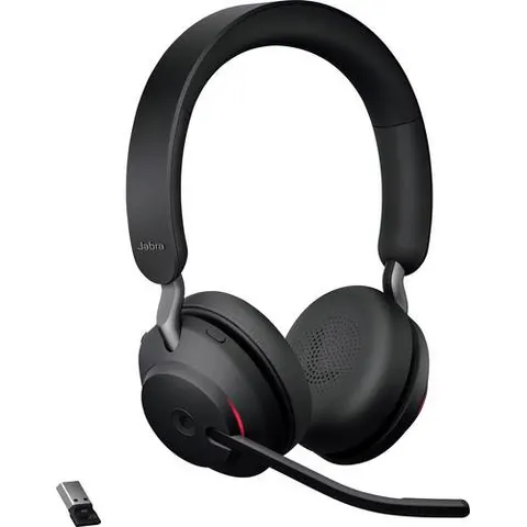 Jabra Evolve2 65 MS Stereo Headset On-Ear schwarz – Bild 2