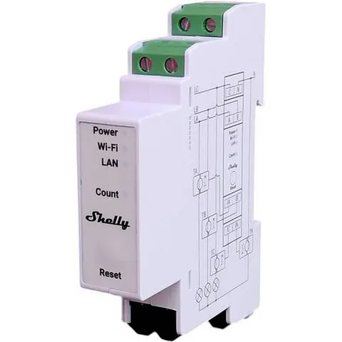 Shelly Pro 3EM 400A Stromzähler Bluetooth, Wi-Fi – Bild 2