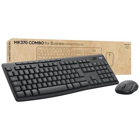 Logitech MK370 Combo for Business – Schwarz – Bild 2