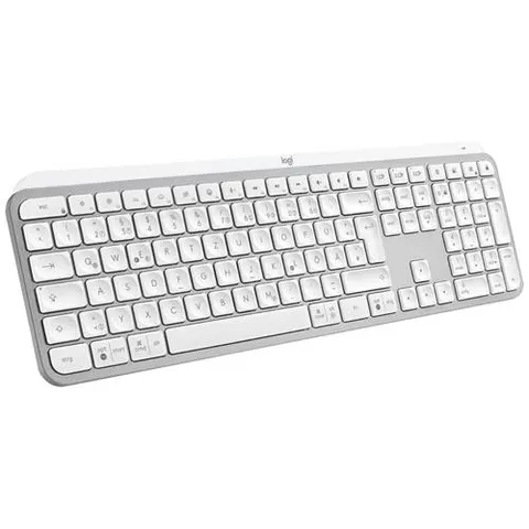 Logitech MX Keys S kabellose Tastatur – Hellgrau – Bild 2