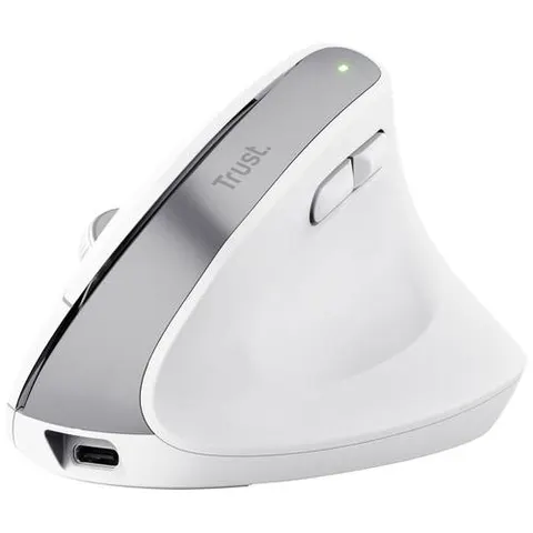 Trust Bayo+ Ergonomische Mouse White – Weiß – Bild 2