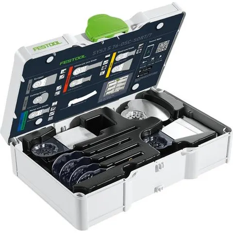 Festool Oszillierer-Sägeblatt-Set SYS3 S 76-OSC-SORT/7 – Bild 2