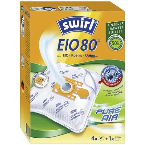 Swirl EIO80 AirSpace Staubsaugerbeutel 4 St. – Bild 2