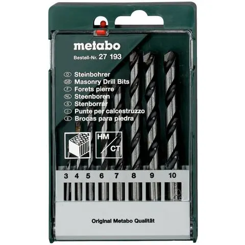 Metabo Steinbohrer-Kassette, 8-tlg. – Bild 2