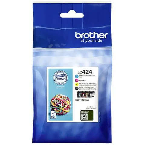 Brother LC-424VAL - 4-farbig - Druckerpatrone - Multipack – Bild 3