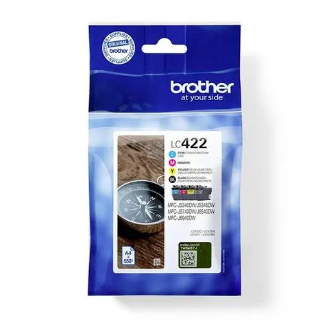 Brother LC-422VAL - 4-farbig - Druckerpatrone - Multipack – Bild 3