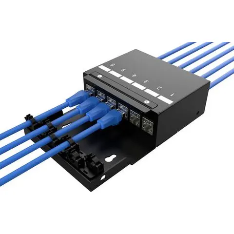 DIGITUS Konsolidierungspunkt-Box 6Ports Keystone Module – Bild 2