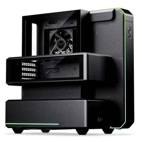 Phanteks EX5 Midi-Tower PC-Gehäuse Schwarz – Bild 2