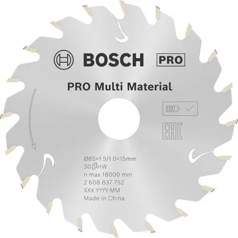 BOSCH Standard for Multi Material Kreissägeblatt 1 St. – Bild 2