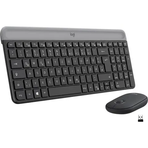 Logitech MK470 Slim Combo grafit – Schwarz – Bild 2