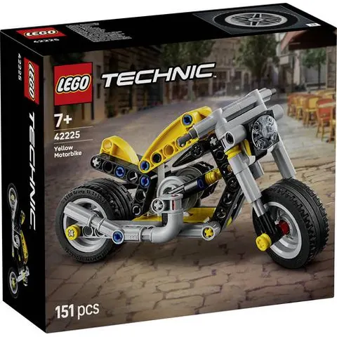 42225 LEGO® TECHNIC Gelbes Motorrad – Bild 2