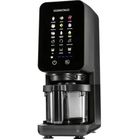 GOURMETMAXX Eismaschine 700W schwarz 2x 430ml – Bild 2