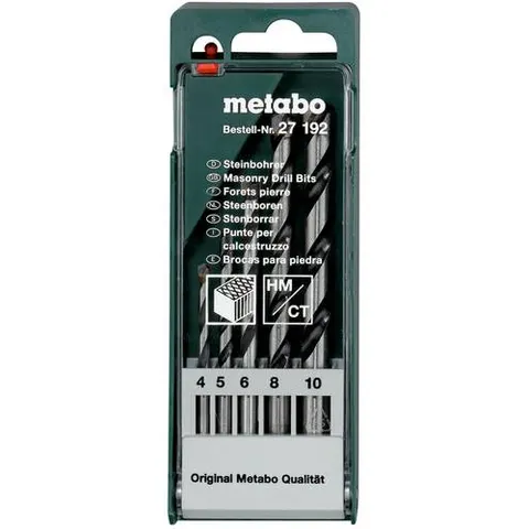 Metabo Steinbohrer-Kassette, 5-tlg. – Bild 2