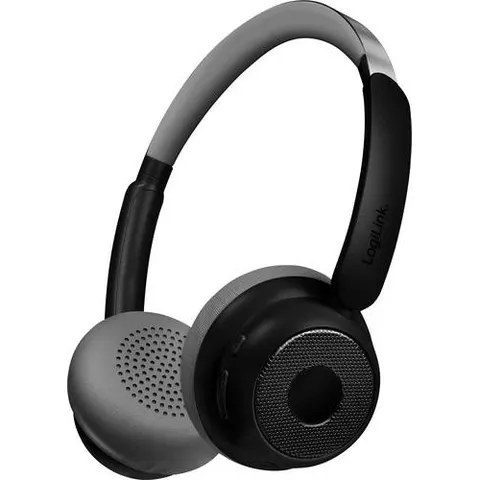 LogiLink BT0072 Over Ear Kopfhörer Bluetooth® Schwarz – Bild 2