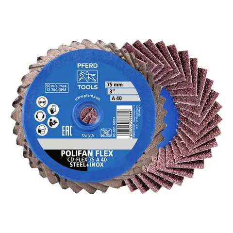 PFERD Grinding Tools COMBIDISC CDR-FLEX 75 A 60 (42719813) – Bild 2