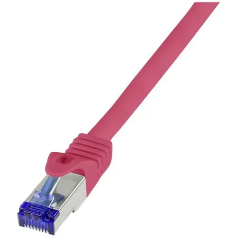 LogiLink Patchkabel Ultraflex, Kat.6A, S/FTP, 3,0 m, rot – Bild 2
