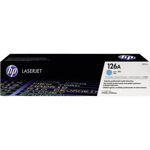 HP Toner 126A cyan – Bild 2