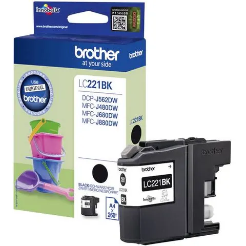Brother LC-221BK - Schwarz - Druckerpatrone – Bild 3