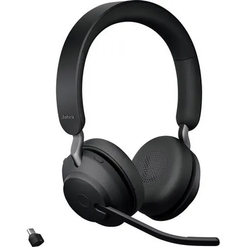 Jabra Evolve2 65 UC Stereo Headset On-Ear schwarz – Bild 2