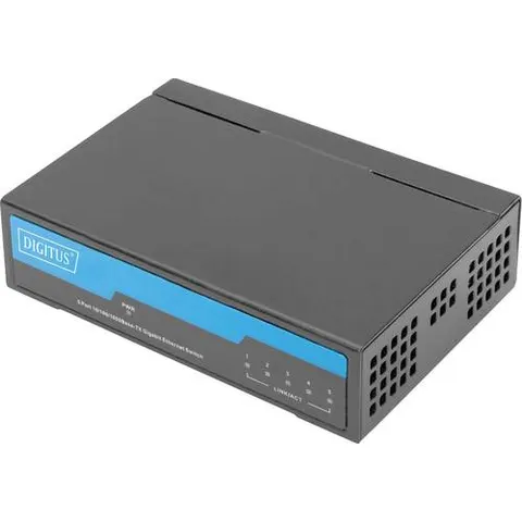 Digitus 5-Port Gigabit Switch, Unmanaged – Bild 2