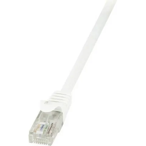 LogiLink Patchkabel EconLine, Kat. 6, U/UTP, 0,5 m, weiß – Bild 2
