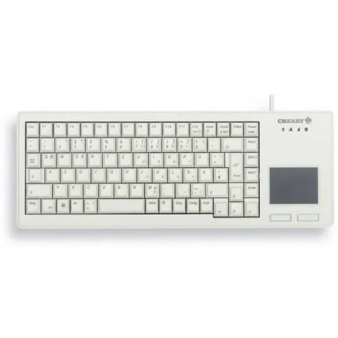 Cherry XS Touchpad Keyboard hellgrau – Bild 2