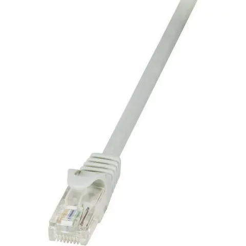 LogiLink Patchkabel, Kat. 5e, U/UTP, 0,5 m, grau – Bild 2