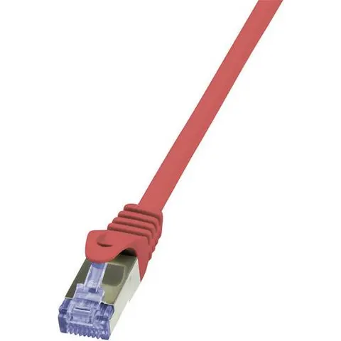 LogiLink Patchkabel, Kat. 6A, S/FTP, 1,5 m, rot – Bild 2