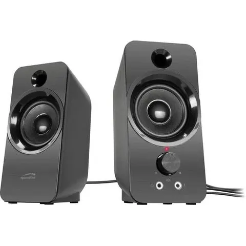 Speedlink DAROC Stereo Lautsprecher, schwarz – Bild 2