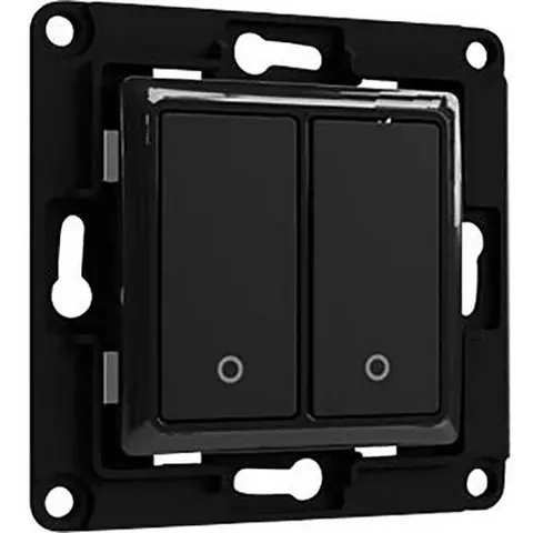 Shelly Wall switch 2 - black Wandtaster – Bild 2