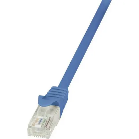 LogiLink Patchkabel, Kat. 5e, U/UTP, 0,25 m, blau – Bild 2