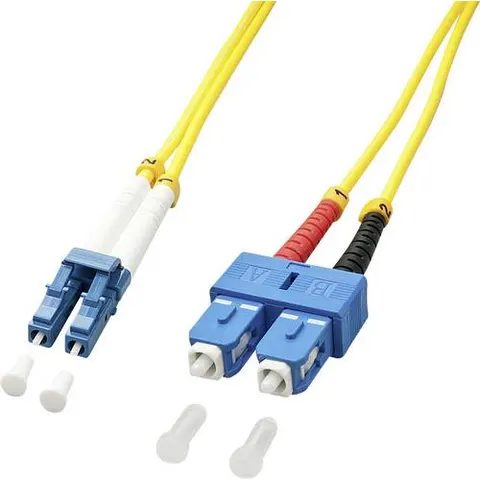 LINDY LWL-Duplexkabel LC/SC OS2 2m 9/125æm Singlemode – Bild 2