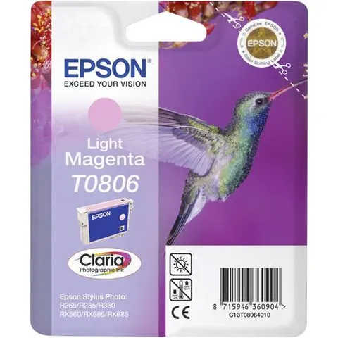 Epson T080 (C13T08064010) - Hellmagenta - Druckerpatrone – 494166 – Bild 3