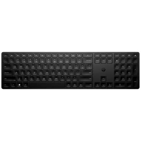 HP 450 programmierbare Wireless-Tastatur – Schwarz – Bild 2