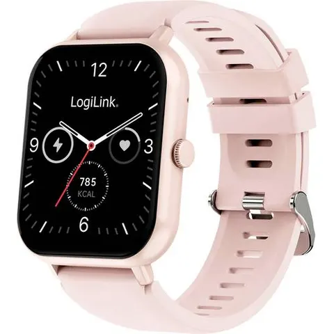LogiLink SW0001P Smartwatch Pink – Bild 2