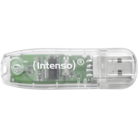 Intenso Rainbow Line 32GB - Transparent – Bild 2