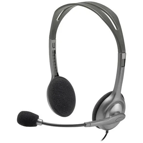 Logitech H111 Stereo Headset – Schwarz – Bild 2