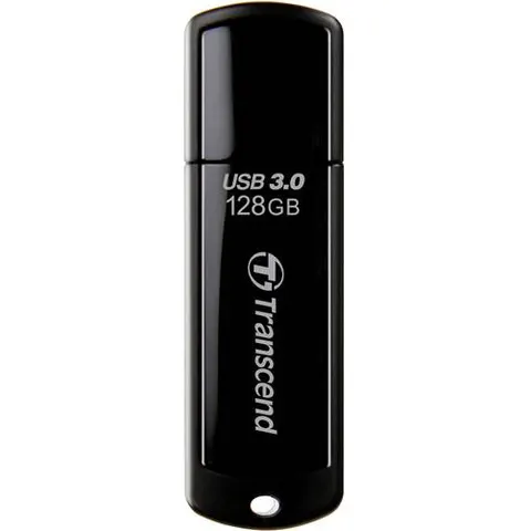 Transcend JetFlash 700 USB-Stick 128 GB – Schwarz – Bild 2