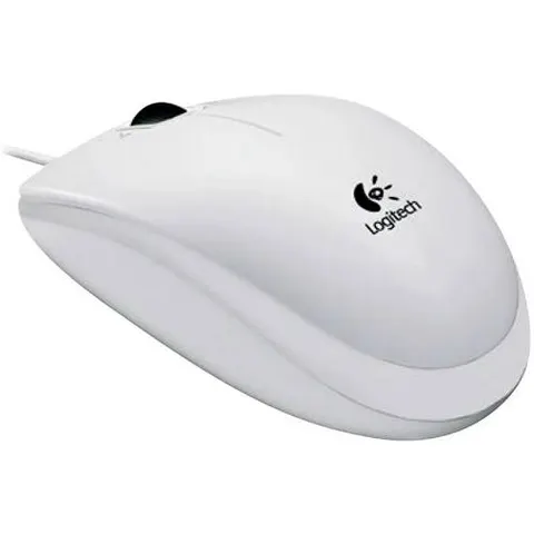 Logitech USB Mouse B100 white – Bild 2
