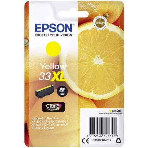 EPSON 3LB Singlepack Yellow 33XL Claria – Bild 2