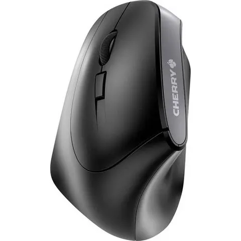 CHERRY MW 4500 LEFT ergonomische Maus – Schwarz – Bild 2