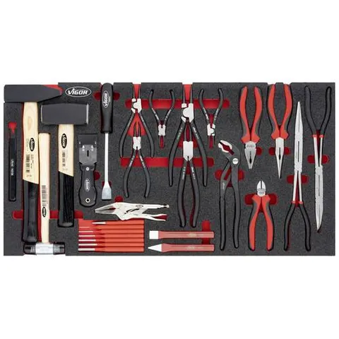 Vigor V5638N Werkzeugset 29teilig – Bild 2