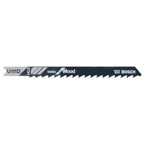 Bosch Stichsägeblatt U 111 D Basic for Wood, 3er-Pack – Bild 2